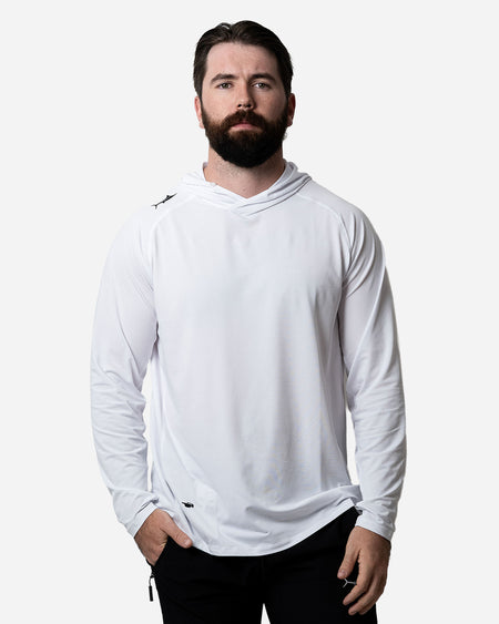 US Flag of Billfish Hooded Long Sleeve