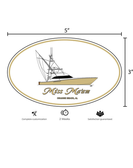 Custom Boat Decals