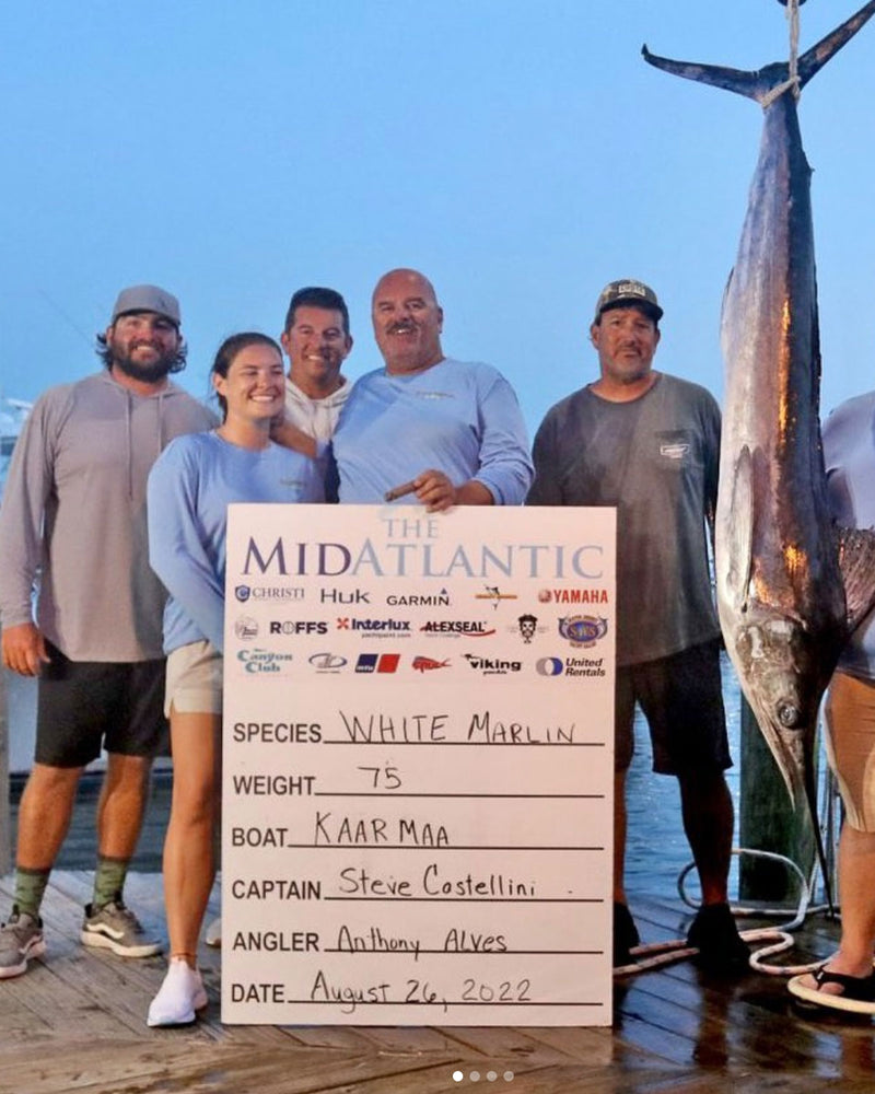 Winning $871,404 in the Mid Atlantic Fishing Tournament