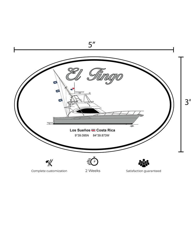Custom Boat Decals – Billfish Gear