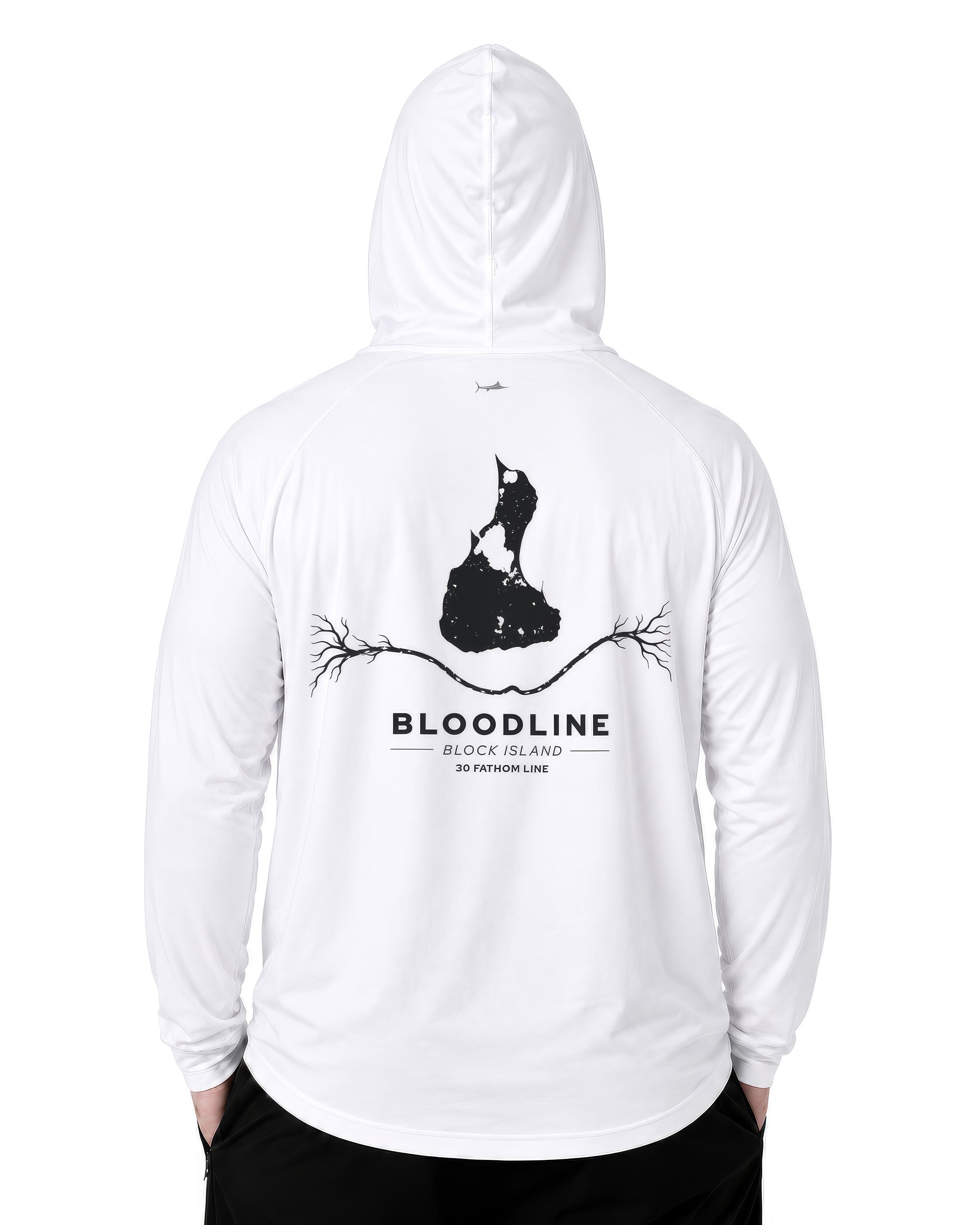 30-Fathom Line Hooded Long Sleeve