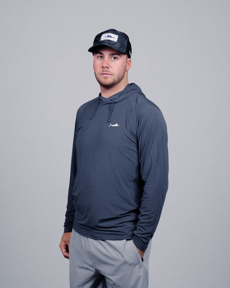 Teak Hooded Long Sleeve