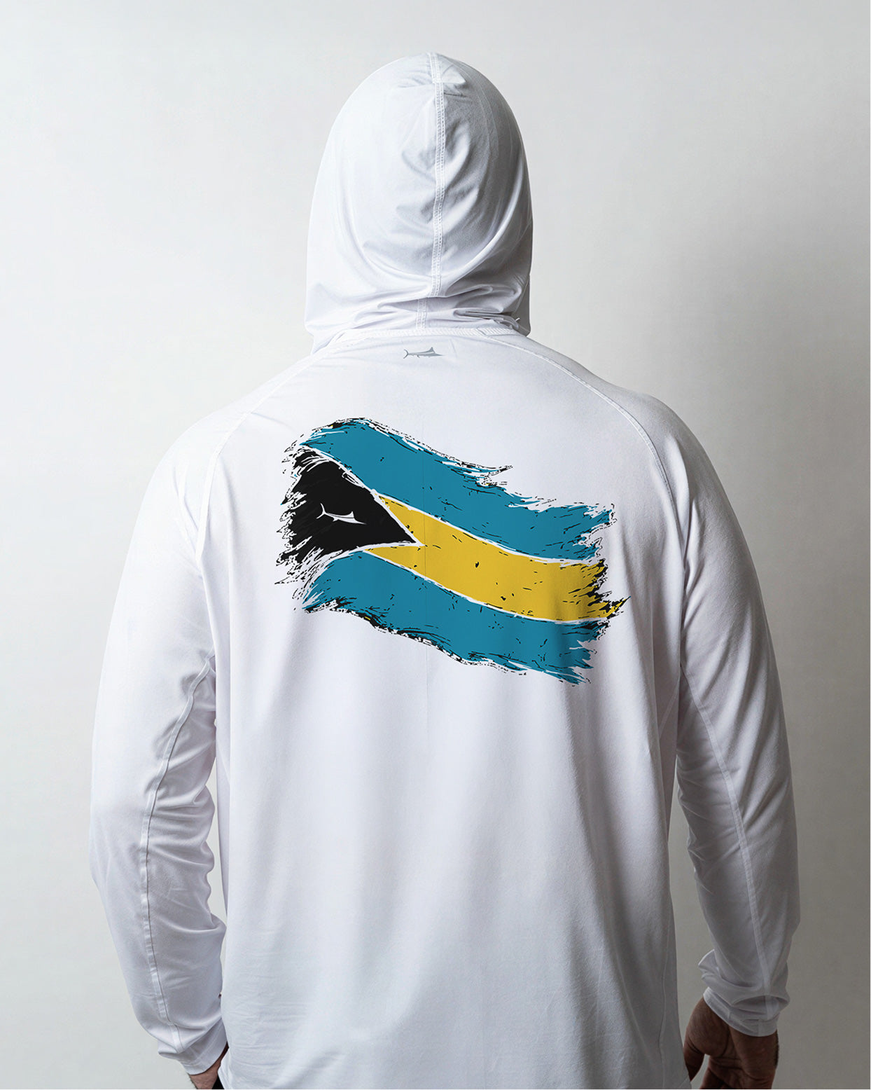 Bahamas Flag Hooded Long Sleeve
