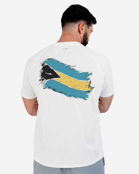 Bahamas Flag Short Sleeve