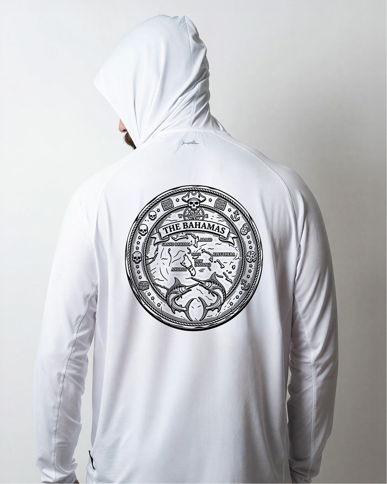 Bahamas Doubloon Hooded Long Sleeve