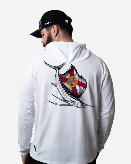 Florida Sailfish Hooded Long Sleeve
