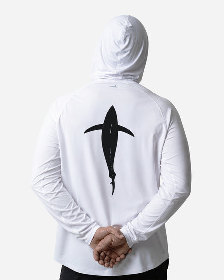Tuna Silhouette Hooded Long Sleeve