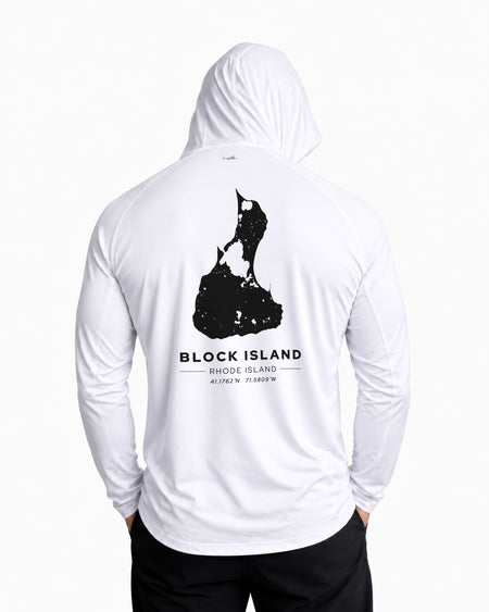 Block Island Hooded Long Sleeve