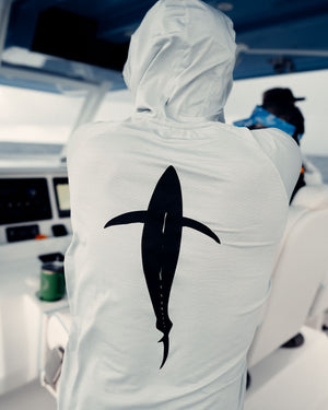 Tuna Silhouette Hooded Long Sleeve