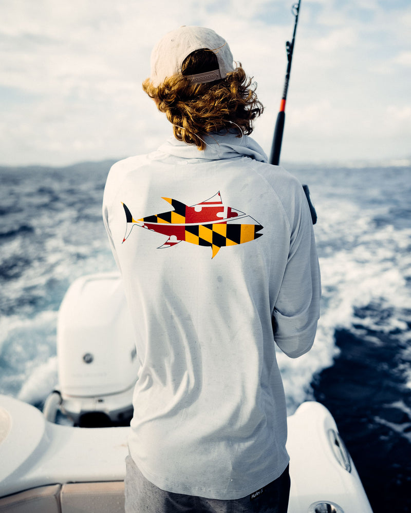 Maryland Tuna Hooded Long Sleeve