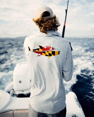 Maryland Tuna Hooded Long Sleeve