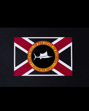 Florida Billfish Flag Decal