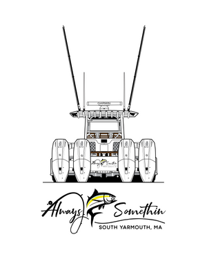 3D Aft View Boat Design