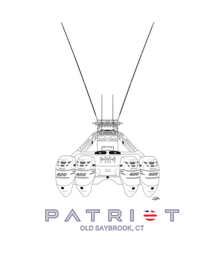 3D Aft View Boat Design