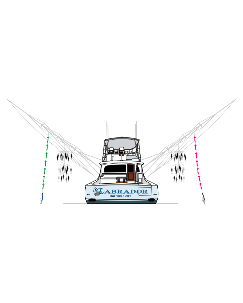 3D Aft View Boat Design