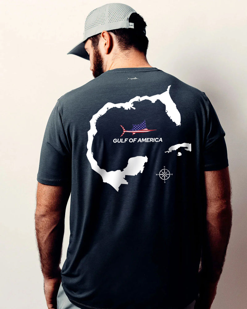 Gulf of America Map Short Sleeve