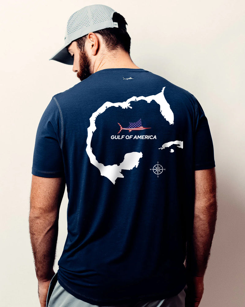 Gulf of America Map Short Sleeve