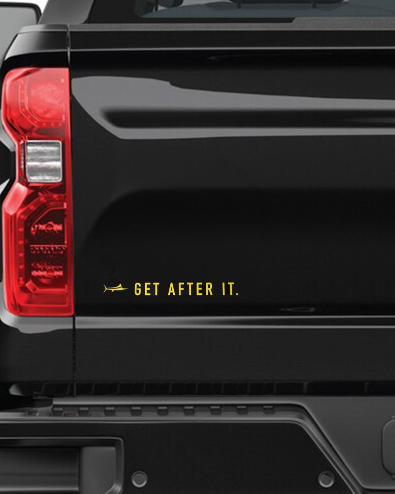 Get After It Decal