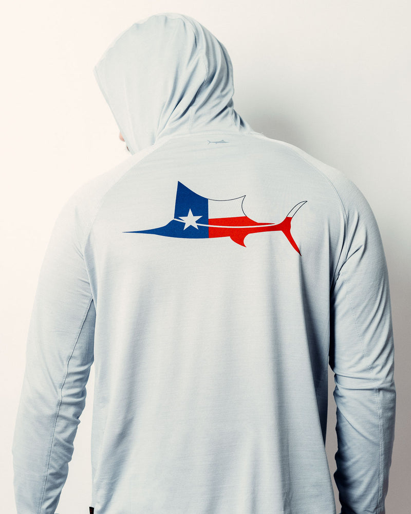 Texas Sailfish Hooded Long Sleeve