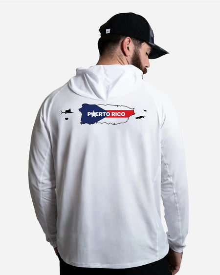 Puerto Rico Hooded Long Sleeve