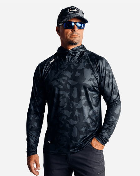 Tuna Silhouette Hooded Long Sleeve