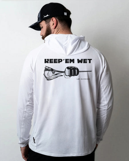 Keep'em Wet Hooded Long Sleeve