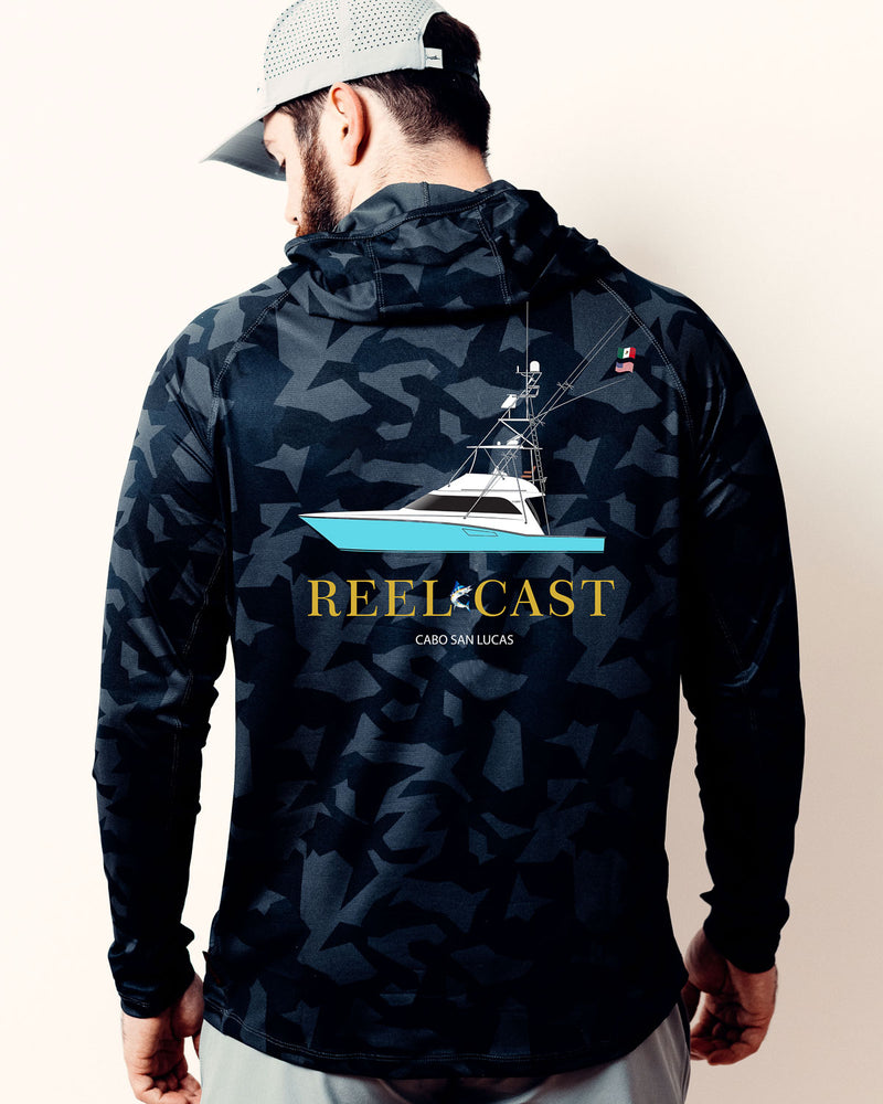 3d hoodies fishing reel Reel Cast Hooded Long Sleeve – Billfish Gear