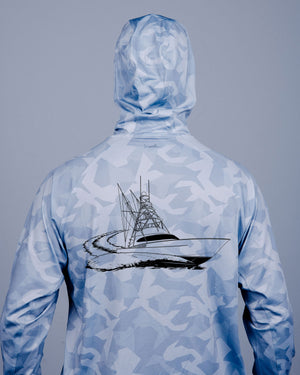 F&S Running Sportfish Hooded Long Sleeve