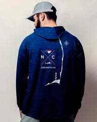 Cape Hatteras Hooded Long Sleeve
