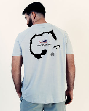 Gulf of America Map Billfisher Short Sleeve