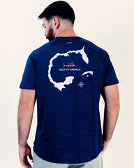 Gulf of America Map Billfisher Short Sleeve
