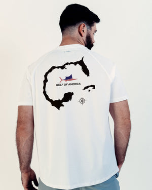 Gulf of America Map Billfisher Short Sleeve
