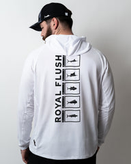 Royal Flush Hooded Long Sleeve