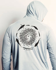 Tuna Bait Pool Hooded Long Sleeve