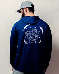 Sailfish Bait Pool Hooded Long Sleeve