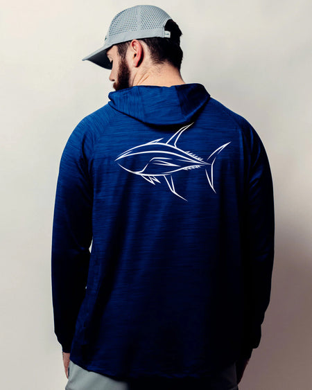 Lightning Tuna Hooded Long Sleeve