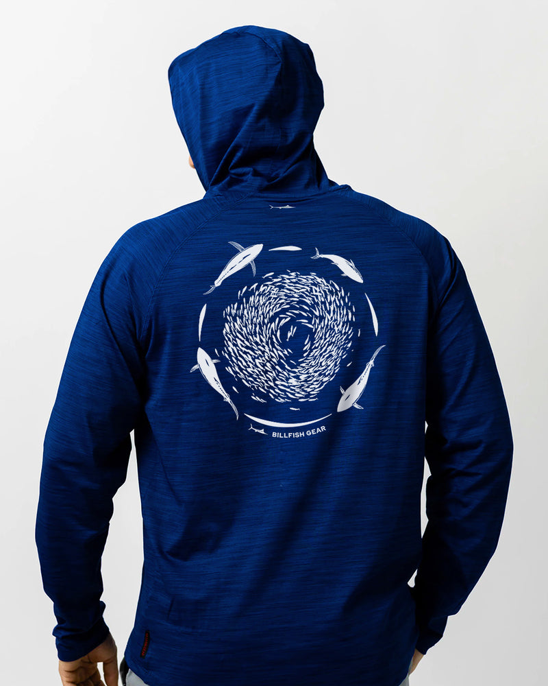 Tuna Bait Pool Hooded Long Sleeve