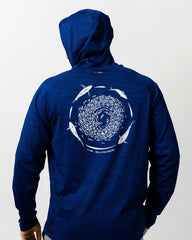 Tuna Bait Pool Hooded Long Sleeve