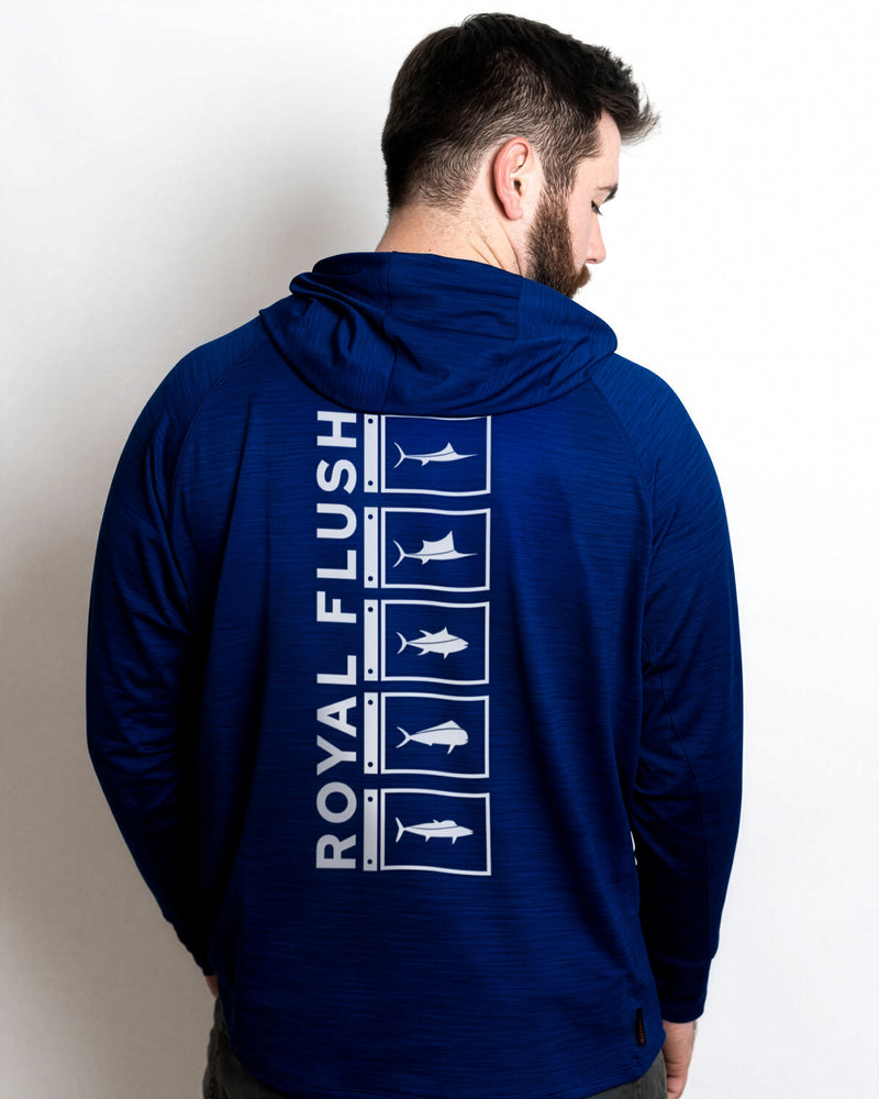 Royal Flush Hooded Long Sleeve