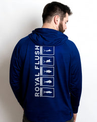 Royal Flush Hooded Long Sleeve