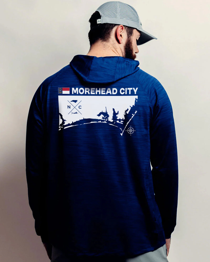 Morehead City Hooded Long Sleeve