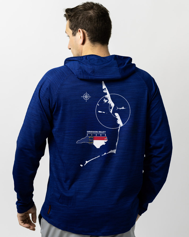 Oregon Inlet Hooded Long Sleeve