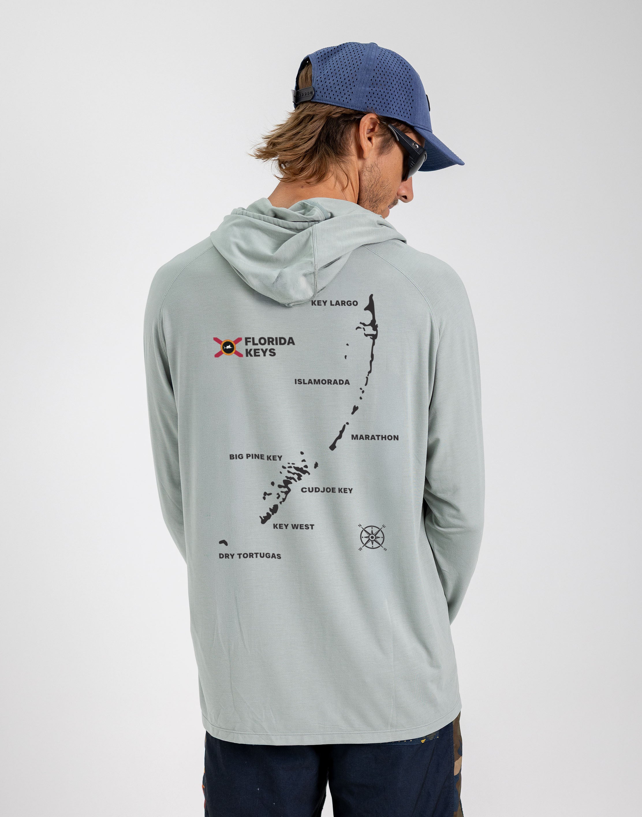 Florida Keys Hooded Long Sleeve