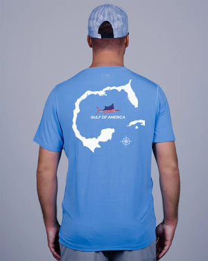 Gulf of America Map Short Sleeve