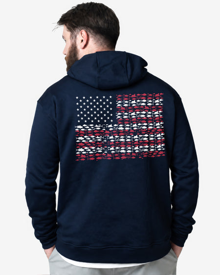 US Flag of Billfish Sweatshirt