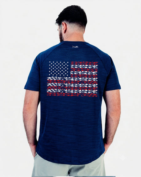 US Flag of Billfish Short Sleeve