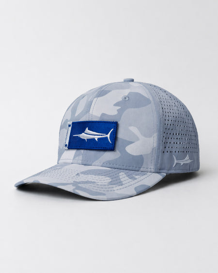 White Marlin Flag Hat