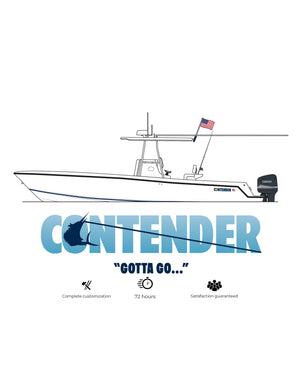 Free Line Center Console Custom Center Console Boat Line Drawing Vector Design – Billfish Gear